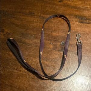 Black Dog Leash with Buccees Pattern 45”